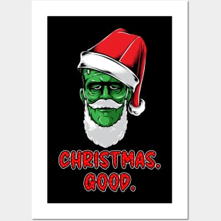 Frankenstein Christmas Posters and Art